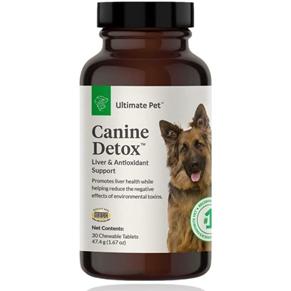 Ultimate Pet Nutrition Canine Detox Canine Liver & Environmental Support Supplement