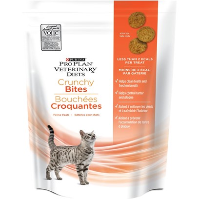 Purina Pro Plan Veterinary Diets Crunchy Bites Cat Treats