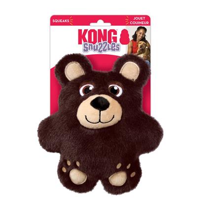 KONG Snuzzles Bear Plush Dog Toy