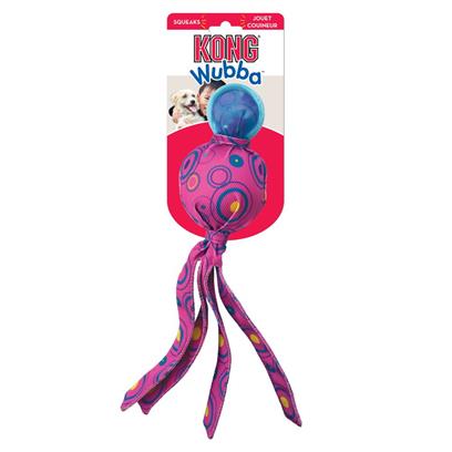 KONG Wubba Cosmos Dog Toy (Color Varies)