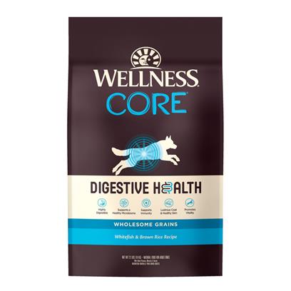 Photos - Dog Food Wellness Core Digestive Health Whitefish Recipe Dry  4-lb 