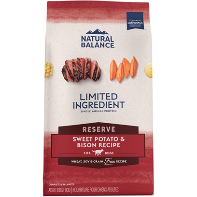 Natural Balance L.I.D. Limited Ingredient Diets Sweet Potato and Bison Dry Dog Food
