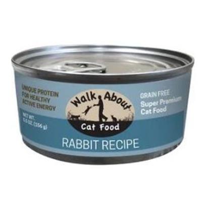 Walk About Grain Free Rabbit Recipe Canned Cat Food