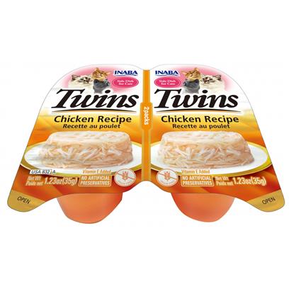 Inaba Cat Twin Cups Chicken Recipe Cat Food Topper