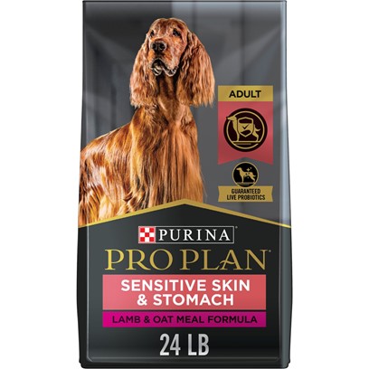 Photos - Dog Food Pro Plan Purina  High Protein Sensitive Skin & Sensitive Stomach Lamb & Oat 