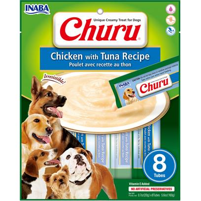 Inaba Dog Churu Chicken With Tuna Recipe Dog Treat