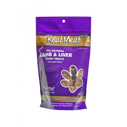 The Real Meat Company Grain Free All Natural Lamb & Liver Jerky Dog Treats