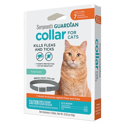 Sergeant's Guardian Flea & Tick Collar for Cats