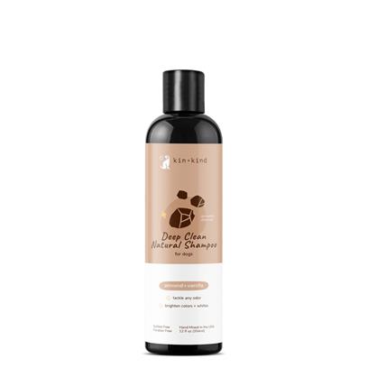 kin+kind Deep Clean Natural Dog Almond Vanilla Shampoo
