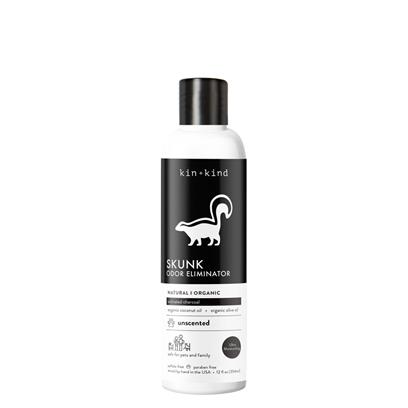 kin+kind Skunk Odor Eliminator Natural Unscented Shampoo for Dogs & Cats