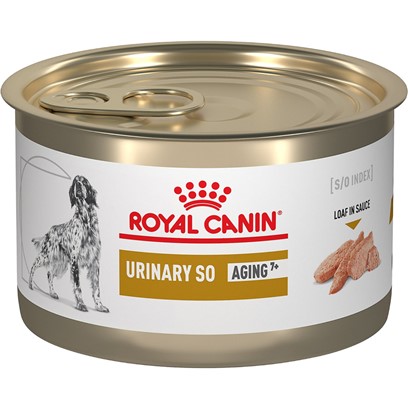Royal Canin Canine Urinary SO Aging 7+ Loaf in Sauce Canned Dog Food