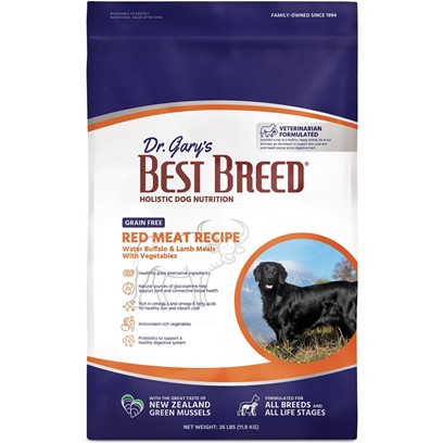 Dr. Gary's Best Breed Grain Free Holistic Red Meat Recipe Dry Dog Food
