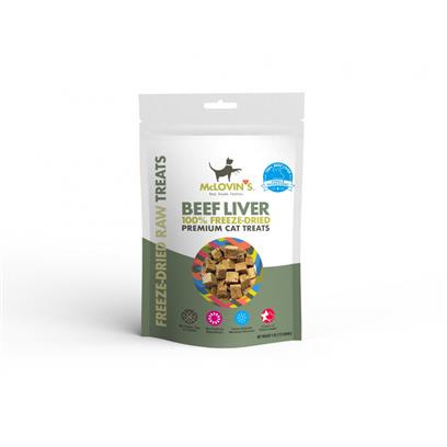 McLovin's 100% Freeze-Dried Beef Liver Premium Cat Treats