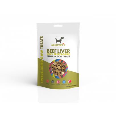 McLovin's 100% Freeze-Dried Beef Liver Premium Dog Treats