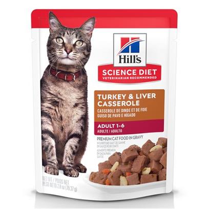 Hill's Science Diet Adult Turkey & Liver Canned Cat Food