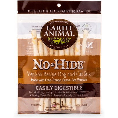 Earth Animal No-Hide Venison Stix Dog & Cat Chews