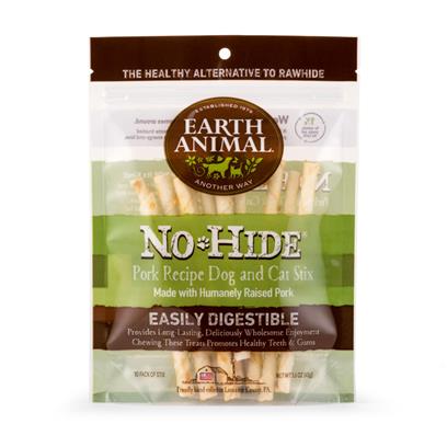 Earth Animal No-Hide Pork Stix Dog & Cat Chews