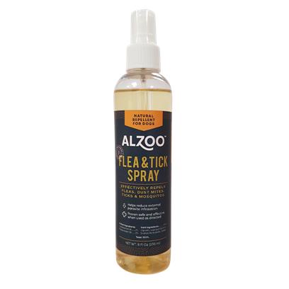 Alzoo Natural Flea & Tick Spray for Dogs