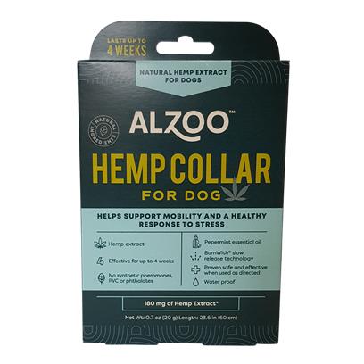 Alzoo Hemp Dog Collar