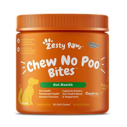 Zesty Paws Chew No Poo Bites