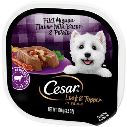 Buy Cesar Home Delights Filet Mignon Dog Food Online PetCareRx