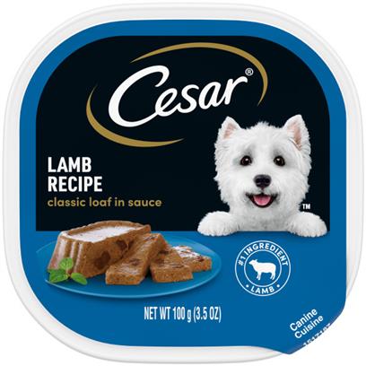 Cesar Cuisine Lamb Recipe Canned Dog Food