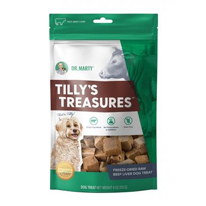 Dr. Marty Tilly's Treasures Beef Liver Dog Treat