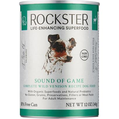 Rockster Sound Of Game Complete Wild Venison Recipe Canned Dog Food
