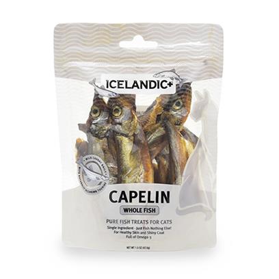 Icelandic+ Capelin Whole Fish Cat treats