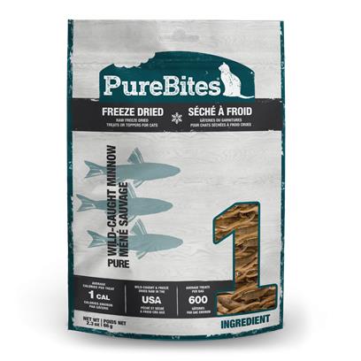 PureBites Freeze Dried Minnow Cat Treats