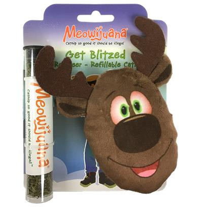 Meowijuana Toy Get Blitzed Reindeer