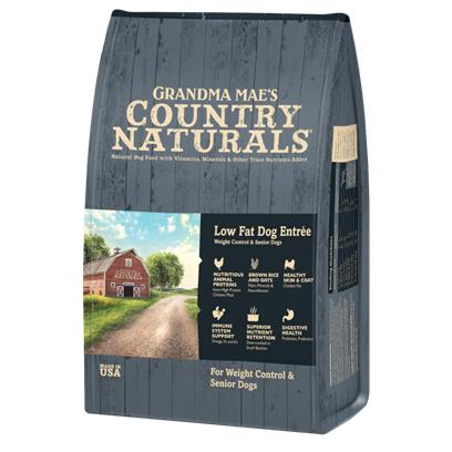 Grandma Mae's Country Naturals Low Fat/Senior Formula For Dogs