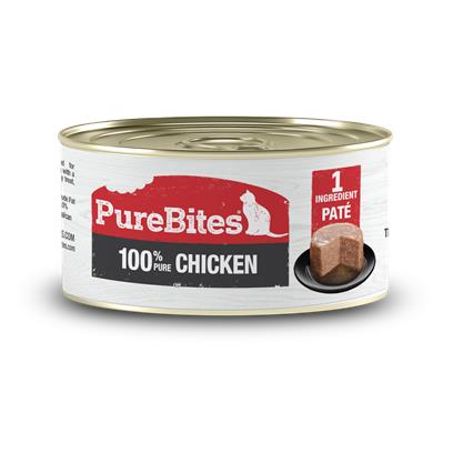 PureBites 100% Pure Chicken Pate Cat Treat