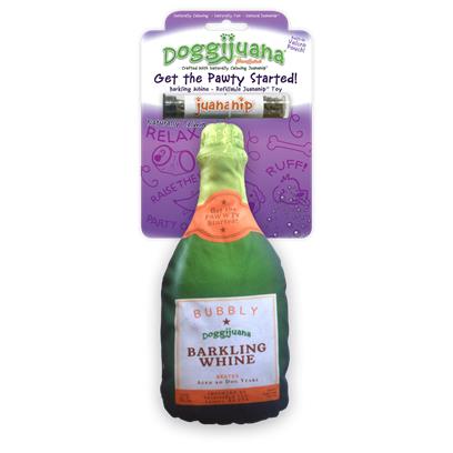 Doggijuana Get to the Pawty Champagne Bottle
