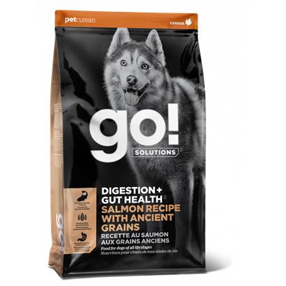 GO! SOLUTIONS DIGESTION GUT HEALTH Salmon Recipe with Ancient Grains for dogs