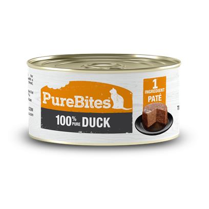 PureBites 100% Pure Duck Pate Cat Treat