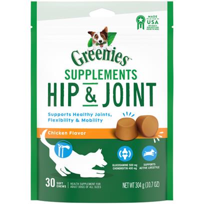 Greenies Hip & Joint Dog Supplements with Glucosamine and Chondroitin