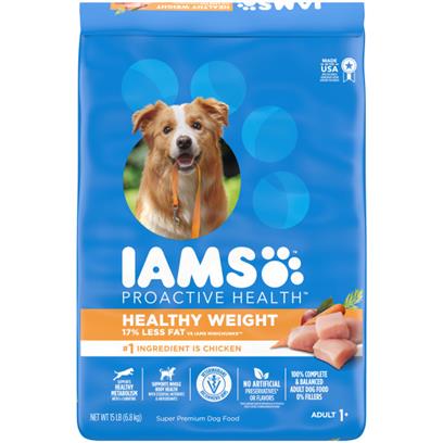 IAMS Proactive Health Adult Healthy Weight Control Dry Dog Food with Real Chicken