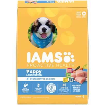 IAMS Proactive Health Smart Puppy Large Breed Dry Puppy Food with Real Chicken