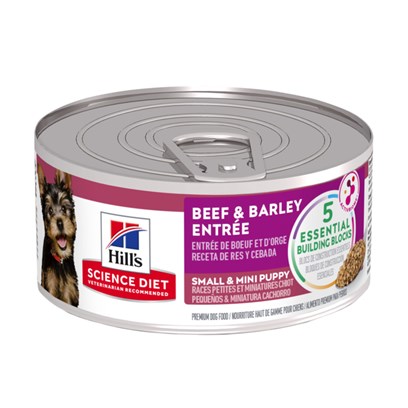 Hill's Science Diet Puppy Small & Mini Breed Beef & Barley Entree Canned Dog Food