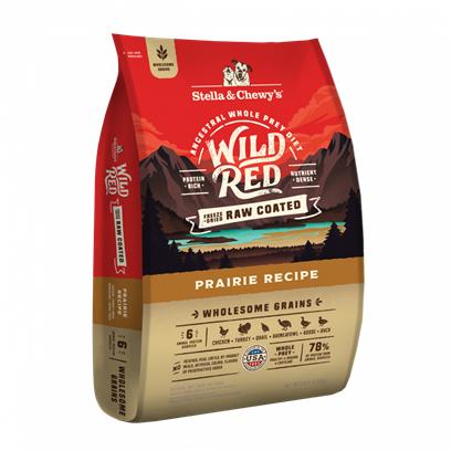 Stella & Chewy's Wild Red Dry Dog Food Raw Coated High Protein Wholesome Grains Prairie Recipe