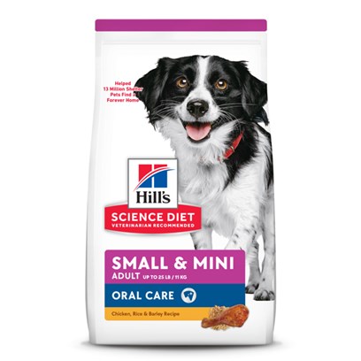 Hill's Science Diet Adult Oral Care Small & Mini Chicken Recipe Dry Dog Food