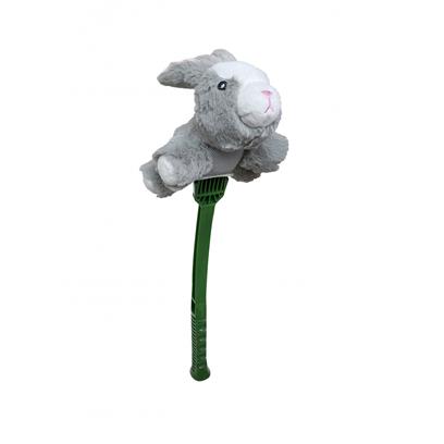 Furry Flingerz on Stick Rabbit Dog Toy Single Toy