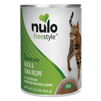 Buy Nulo Freestyle Cat & Kitten Wet Pate Duck & Tuna Recipe Canned Cat ...