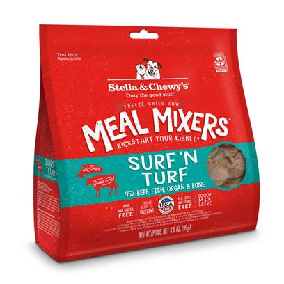 Buy Stella & Chewys Freeze Dried Grain Free Raw Surf & Turf Meal ...