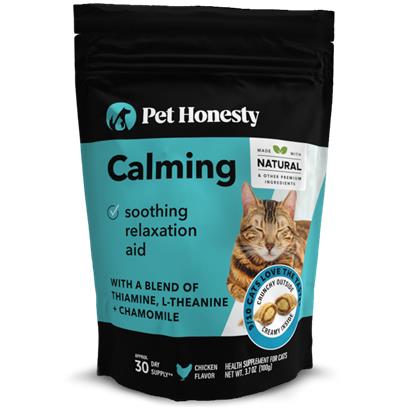 Pet Honesty Cat Calming Dual Texture Chew Supplements Chicken