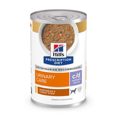 tHills Prescription Diet c/dシーフード24缶2ケース Hill's Prescription Diet c/d Multicare Low Fat Vegetables & Turkey