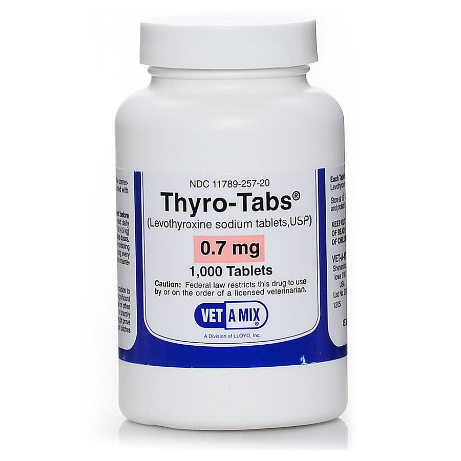 Thyro Tabs Hypothyroidism In Dogs And Cats Petcarerx