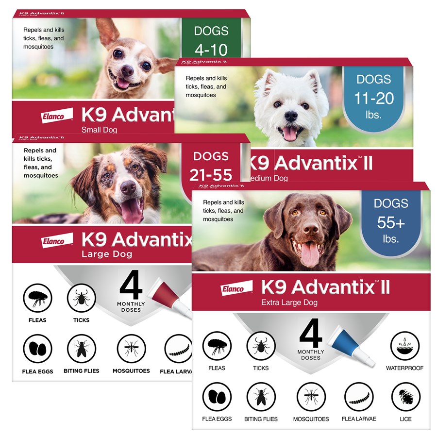 K9 Advantix Ii Dosage Chart By Weight