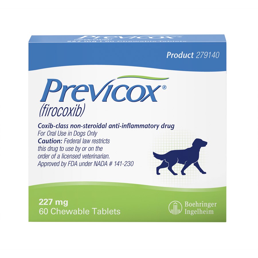 Previcox For Dogs 57 And 227 Mg Tabs Oa Nsaid Petcarerx